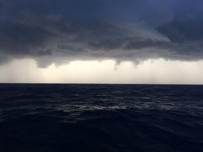 An approaching storm